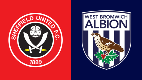 Side-by-side of Sheffield United and West Bromwich Albion club badges