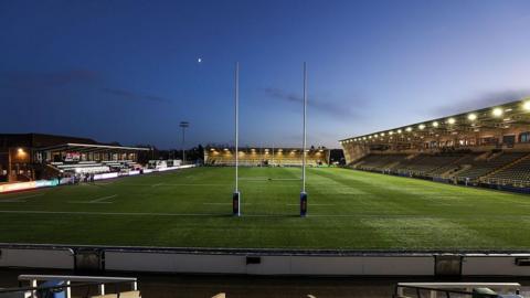 General view of Newcastle Red Bulls' Kingston Park home ground
