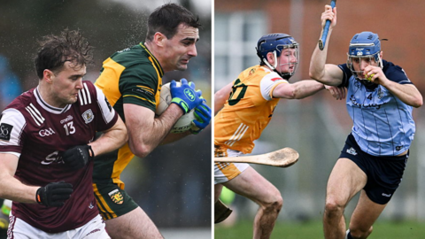Donegal v Galway and Antrim v Dublin action