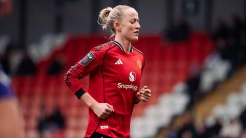 Lea Schuller joined Manchester United from Bayern Munich in the summer