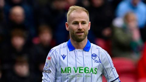 Sheffield Wednesday captain Barry Bannan during their game at Bristol City