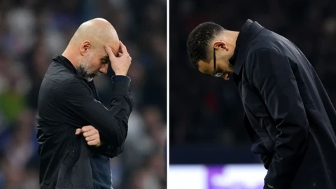 Guardiola and Rosenior