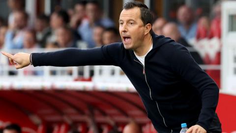 New QPR head coach Julien Stephan while managing Rennes in October 2024
