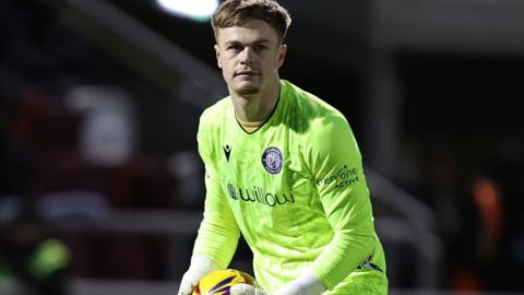 Murphy Cooper in action for Stevenage