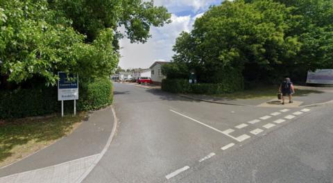 Forest Country Park caravan site, where the man was targeted