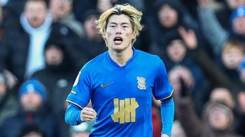 Birmingham City striker Kyogo Furuhashi