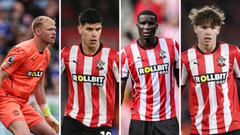 Aaron Ramsdale, Mateus Fernandes, Paul Onuachu and Tyler Dibling