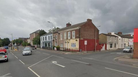 A general view of the junction between London Road and Brook Street in Carlisle