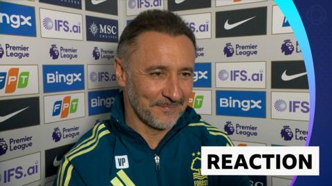 Nottingham Forest manager Vitor Pereira