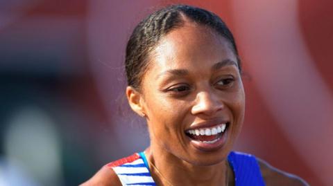 Former American sprinter Allyson Felix