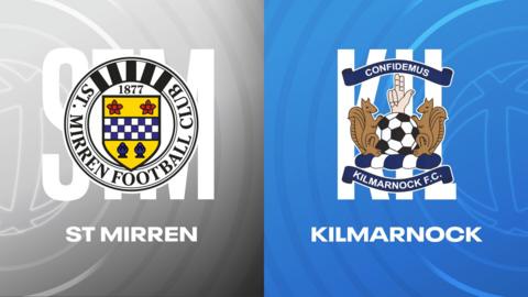 St Mirren and Kilmarnock badges
