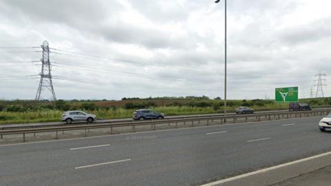 Part of the A130 in Essex