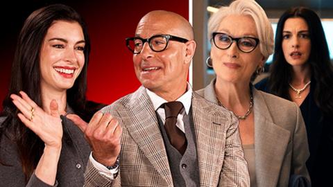 Anne Hathaway, Stanley Tucci, Meryl Streep