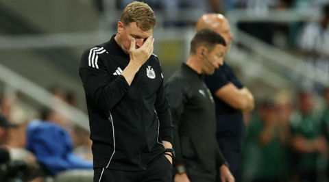 Newcastle manager Eddie Howe