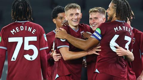 West Ham Under-21s celebrate