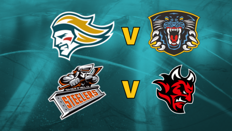 Belfast Giants v Nottingham Panthers and Sheffield Steelers v Cardiff Devils 