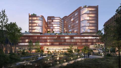 An artist's impression of LGI hopsital