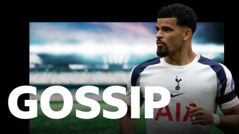 Dominic Solanke on a BBC Sport gossip template