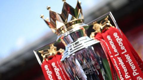 Premier League trophy