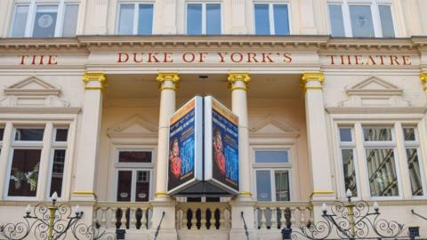 The front of the Duke of York theatre in London's West End
