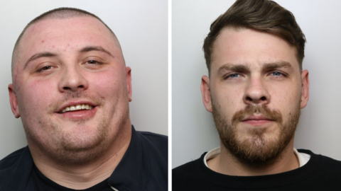 Mugshots (l-r) Brandon Bashforth and Riley Wood