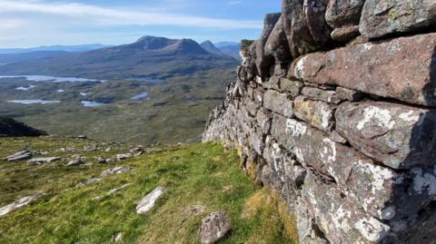 A mountain view in a picture taken by Maree Nicolson.