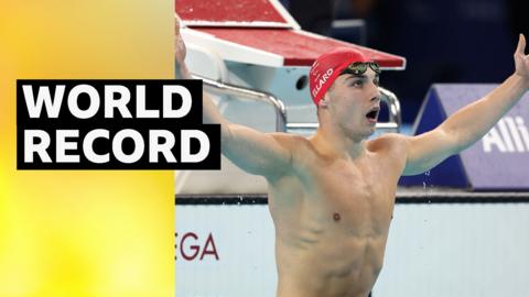 Paralympics 2024: GB's Ellard sets new 200m freestyle world record
