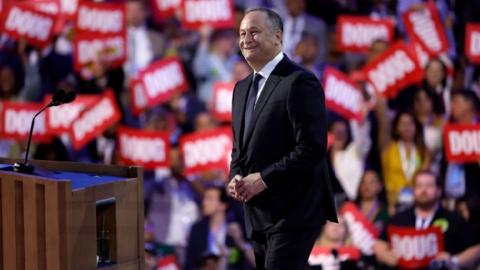 Doug Emhoff at the Democratic National Convention