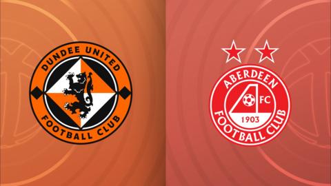Dundee United and Aberdeen badges