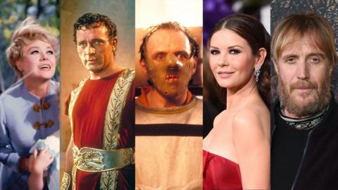 Glynis Johns, Richard Burton, Anthony Hopkins, Catherine Zeta-Jones, Rhys Ifans