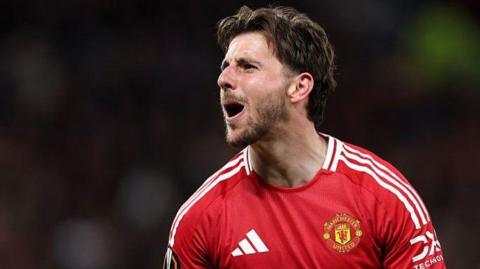 Manchester United midfielder Mason Mount