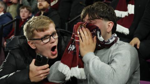 Hearts fans
