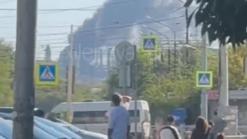 Verfied footage of smoke in Orsk