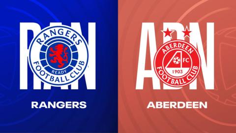 Rangers and Aberdeen badges