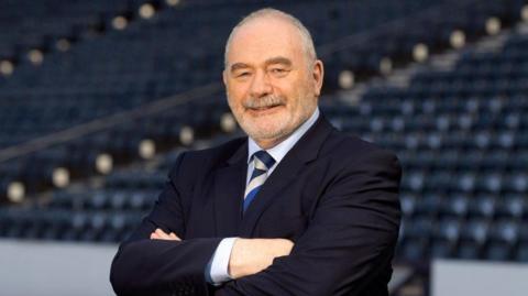 Scottish FA president Rod Petrie pictured in 2021