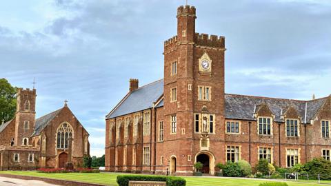 General view of Blundell's School, Tiverton, Devon