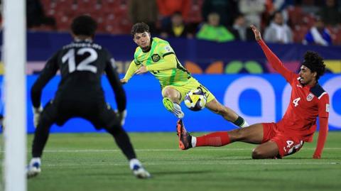 James Overy has played in three of Manchester United's first four Under 21 games this season