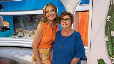 Savannah Guthrie and mother Nancy Guthrie on Thursday, June 15, 2023
