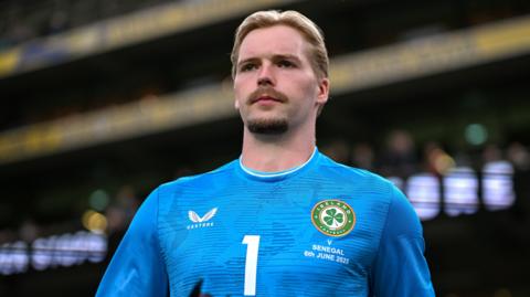 Republic of Ireland goalkeeper Caoimhin Kelleher