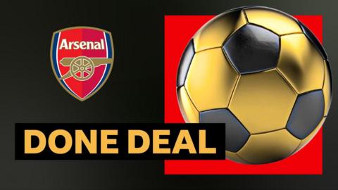 Arsenal done deal graphic