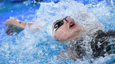 Britain's Kathleen Dawson competes at the World Aquatics Championships