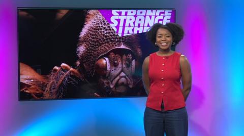 Emma-Louise in the studio