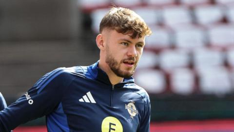 Conor Bradley in training