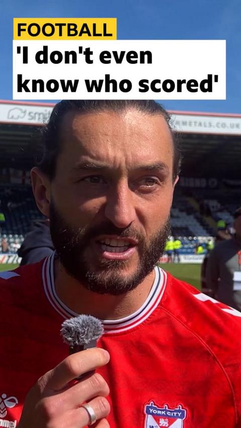 'I don't even know who scored'