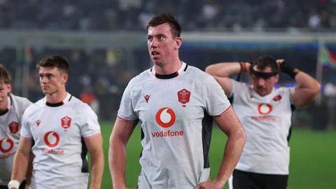 Adam Beard looks disappointed