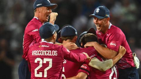 Northants celebrate winning T20 Blast