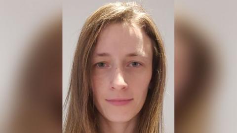 A picture of Kristine Sparane issued by Lincolnshire Police she has brown shoulder-length hair