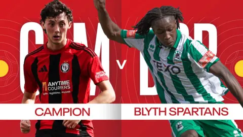 FA Cup 1st Qualifying Round: Campion v Blyth Spartans