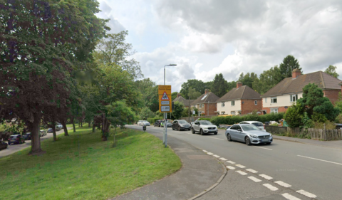 Streetview image of Station Road Market Bosworth