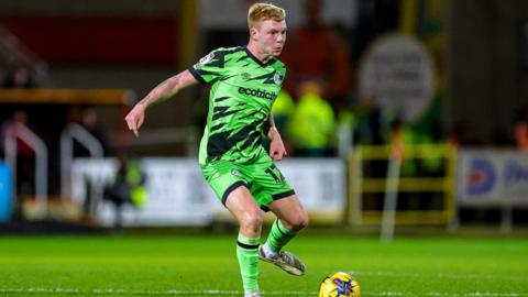 Alfie Bendle of Forest Green Rovers